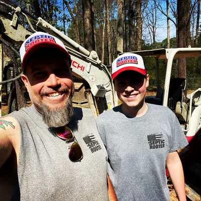 Rob selfie with equipment