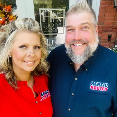 Rob and Beth at Harry Norman Realtors